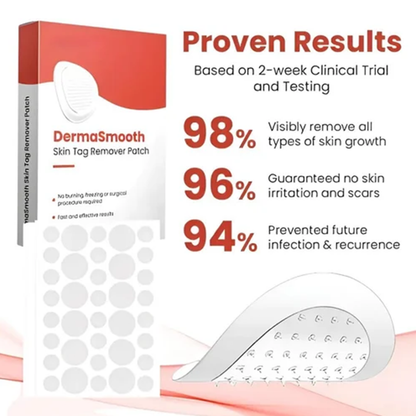 Derma Smooth Skin Tag Removal Patch - 72 Patches